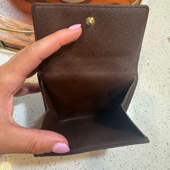 Authentic Louis Vuitton Vintage Damier Ebene Wallet - Picture 5 of 5
